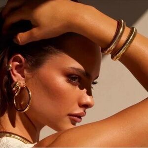 Chunky Stretch Bangles 3 Bracelets